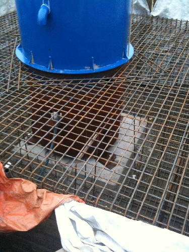 Neuer Kran bei Hollandboot in Berlin - Winterlager in Berlin